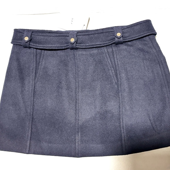 NEW A.L.C. christian skirt nave in navy - Picture 3 of 7